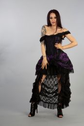 Versailles corset dress in purple king