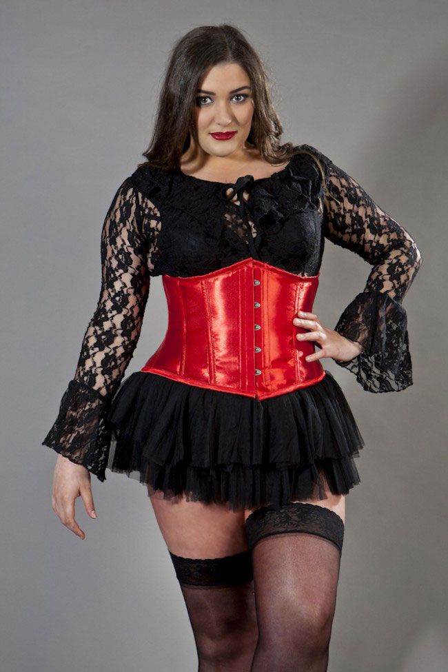 Plus Size Victorian Corsets, Corsets Plus Size Women Red, vintage corsets  for women